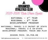 2025–2026 Advanced Athletics Club Volleyball Official Tryouts